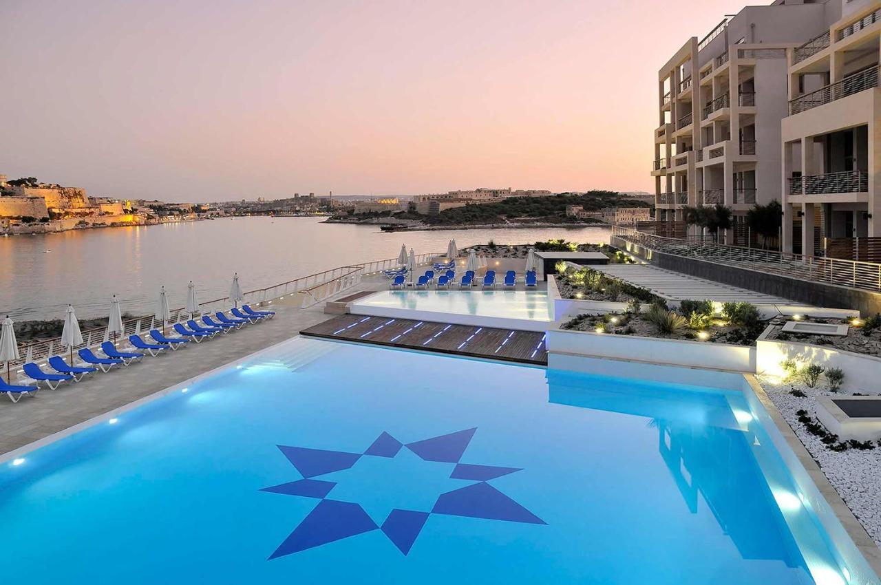 Luxurious Apt With Ocean Views And Pool In Tigne Point Sliema Esterno foto